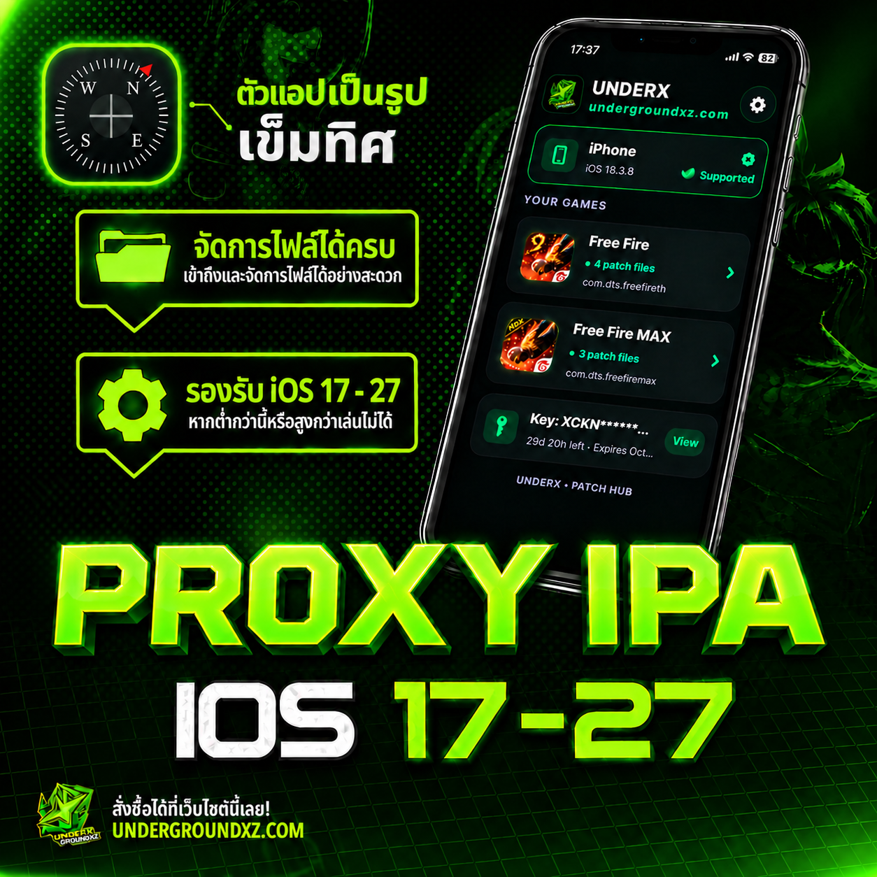 Proxy เข็มทิศ